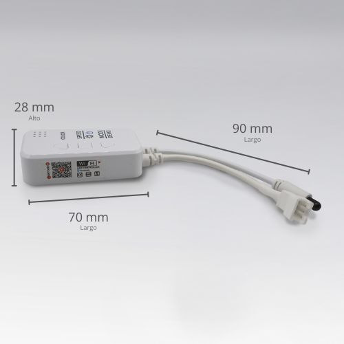 Controlador Y Control Para Tira Pixel Rgb Cob Wac-101 Winled