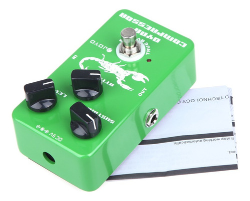 / Pedal De Efectos: Compresor Joyo Dynamic Effect Bypass