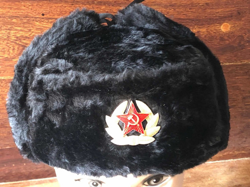 Gorro Ruso (ushanka) Talle 60 Nuevo C/ Insignia. No Militar