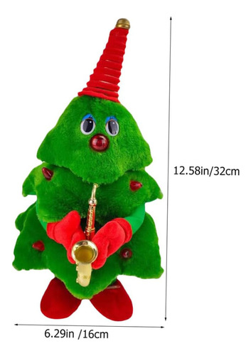 Árbol De Navidad Con Luces Que Canta Y Baila, Regalo