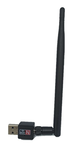 Imagen 2 de 3 de Adaptador Antena Wifi Usb Para Pc Alta Pótencia Rompemuros