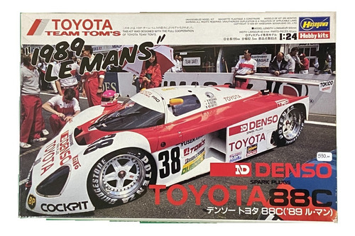 Toyota 88c Denso Hasegawa 1/24 Kit Montar Plastimodelismo