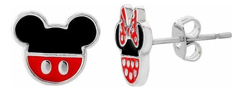 C Aros Importados Minnie O Mickey Mouse Acero Quirúrgico