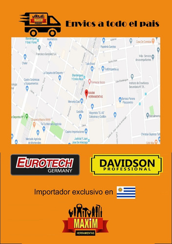 Imagen 7 de 7 de Pinzas Seguros Puntas Cambiables 16 P/camiones - Eurotech