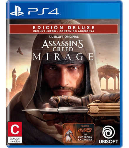 Assassins Creed Mirage Deluxe Edition Ubisoft Ps4 Físico