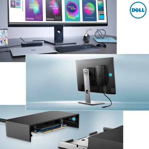Dock Universal Dell Wd19s Usb C Vga Hdmi Con Fuente 180w