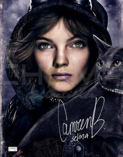 Foto Autografiada Camren Bicondova Gotham Catwoman Batman