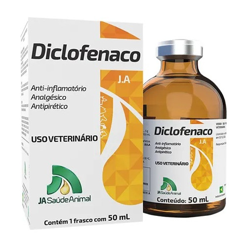 Diclofenaco Anti-inflatório Antipirético AnaLGésico  Ja 50ml