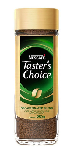 Tasters Choice Café Soluble Descafeinado 250 G