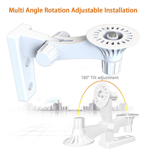 Soporte De Pared Ajustable Para Cámara De Monitor De Bebé, S