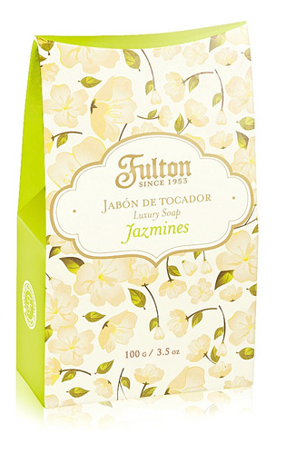 Jabon Fulton Jazmines X 100gr  - Caja X 6 - Tienda Fulton