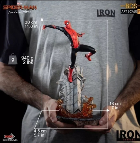 Spiderman Far From Home Iron Studios