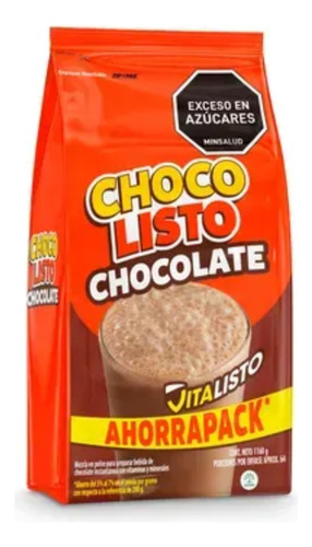 Bolsa X 2 Chocolisto Chocolate X 1.160g