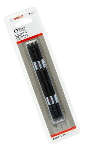 Set Juego 3 Puntas Ph2 X 150mm Bosch Impact Control + Regalo