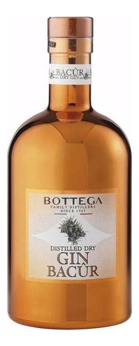 Bottega Bacur Destilado Dry Gin 500 Ml