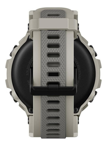 Imagen 4 de 5 de Smartwatch Amazfit Sport T-rex Pro 1.3 Caja 47.7mm De Policarbonato Desert Grey Malla Desert Grey De Silicona A2013