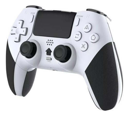 Joystick Sem Fio Data Frog T-29 Para Ps4 Pc Tab Smartphone Cor Branco