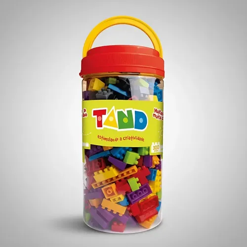 Blocos de montar Tand Kids, 300 peças