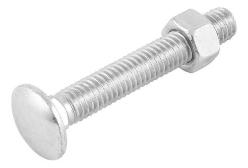 Parafuso Francês C/ Porca 1/2'' X 6'' 5un (53,0035) - Nord