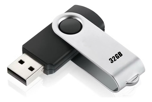 32gb Pendrive Rotativo 2 Em 1;compatível Com Notebooks