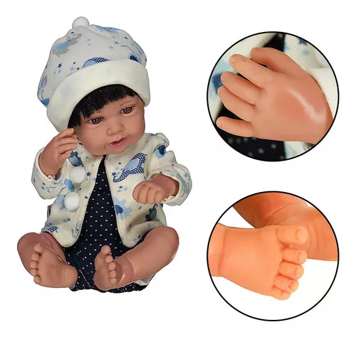 Bebê Reborn Menino Anny Doll Baby - Cotiplas - Xickos Brinquedos