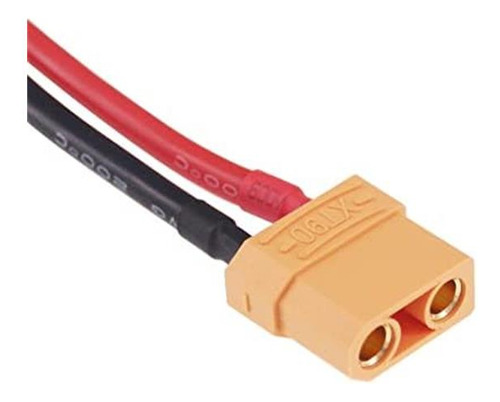 Olirc 2pcs Xt90 M A Xt90 Fm Extensión Del Adaptador Hombre