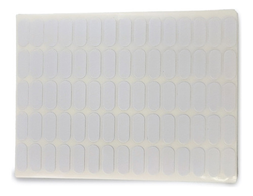 Rótulos Adhesivos Dimatic Ref 20x08 Rectangular Color Blanco