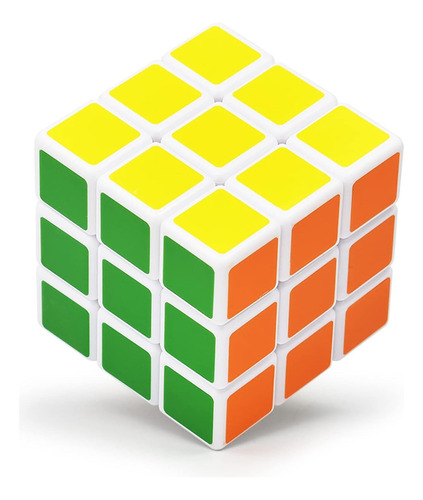 Cubo Rubiks Niños Sencillo Plástico Juego Cuadrado