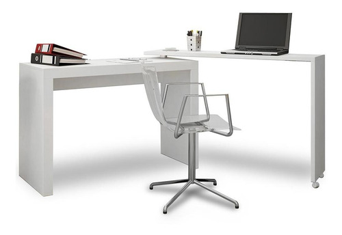 Mesa Escritorio Para Computadora Pc Blanco