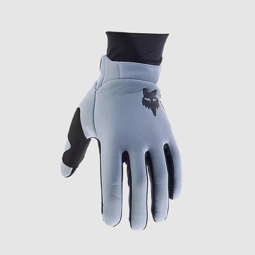 Guantes Moto Defend Thermo Gris Azulado Fox Talla XL