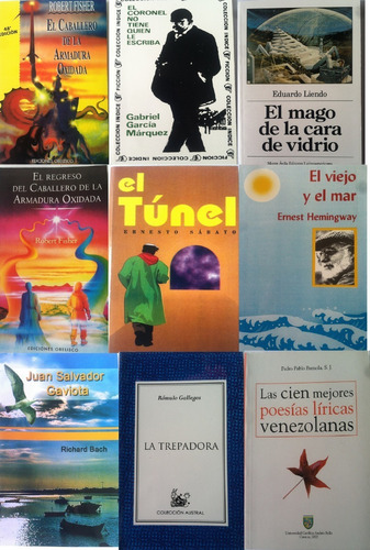 Libros De Cuentos, Poesía Y Novelas