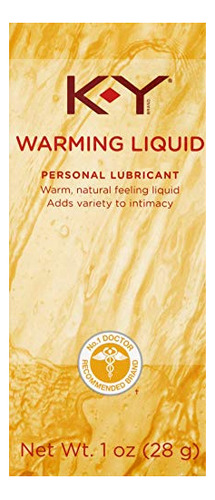 K-y Warming Liquid Lubricant, 1 Oz. (pack Of Smc64