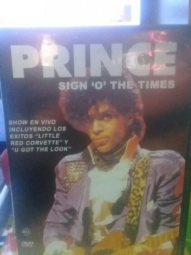 Prince Sign O The Times Dvd