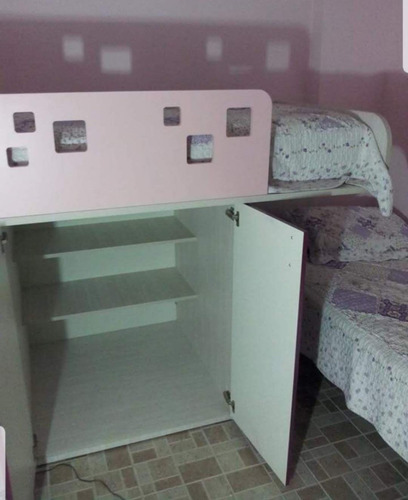 Cama Tren Valenciana E90 Ropero+cajonera (usado) Rosa Valenciana (Usado)
