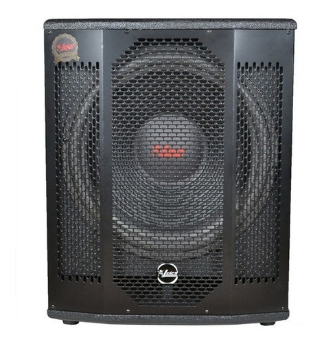 Imagem 2 de 2 de Caixa Leacs Sub Grave 15'' Sbx15a Turbox - Ativa 600w