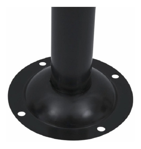Kit C/4 Poste De Jardim Luminaria Externo 2,20m P42/1 Pt