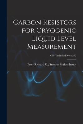 Libro Carbon Resistors For Cryogenic Liquid Level Measure...