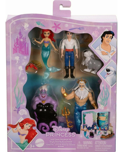 Disney Princesa Set De Juego Cuentos De Ariel Para Niñas De