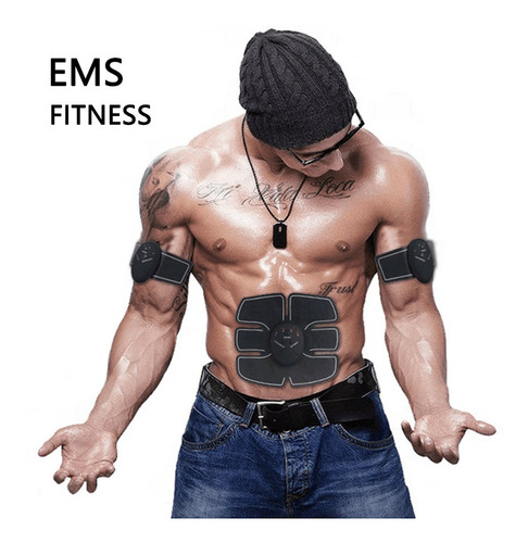 Tonificador Muscular Eléctrico Bumbum Abdominal Glúteos 4 Em