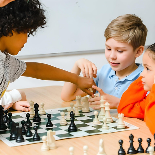 Juego Ajedrez Profesional, Juegos De Mesa Plegable Portátil