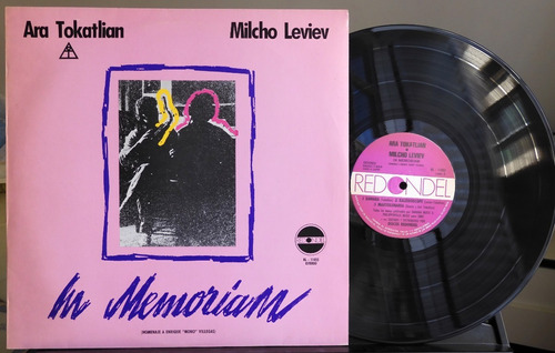 Vinilo Lp  Ara Tokatlian Al Mono Villegas- Exc -  Edfargz