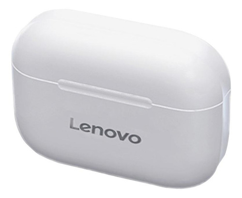 Imagen 3 de 3 de Audífonos in-ear inalámbricos Lenovo LivePods LP40 blanco