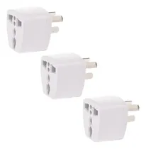 Comprar Set 3x2 Adaptadores De Corriente Enchufe Estadounidense