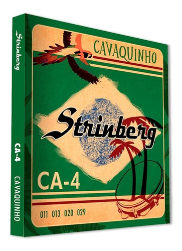 Imagem 3 de 6 de Encordoamento Strinberg Aço Cavaquinho Cavaco Ca4 Oferta