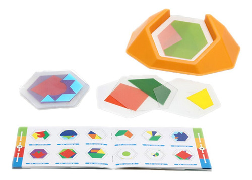 Challenge Color Code Puzzle Games Tangram Jigsaw Board Puzzl