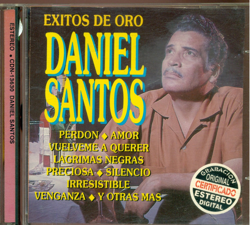 Cd. Daniel Santos / Exitos De Oro 