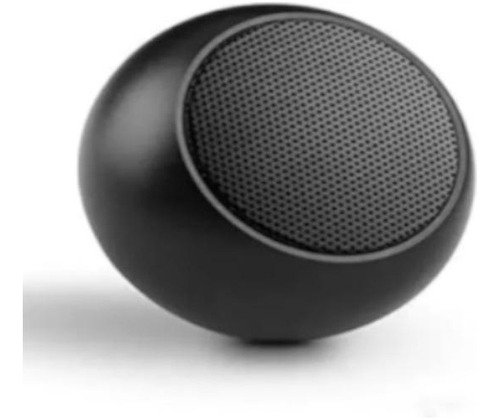 Caixinha Som Bluetooth Metal Mini Speaker Amplificada Preto
