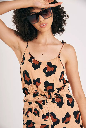 Top Animal Print Amata Mujer Sweet 