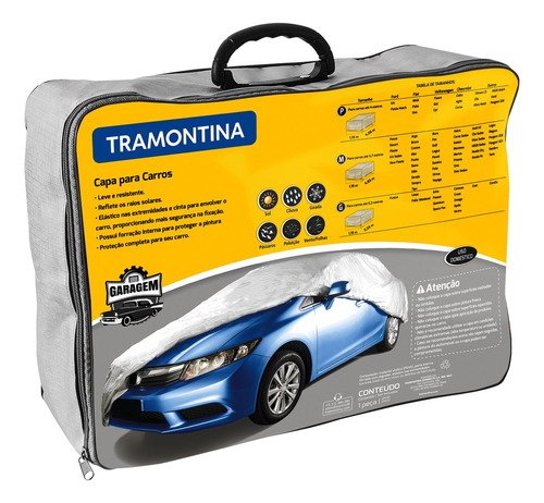 Capa Impermeável Proteção Carros Tamanho G Tramontina 43780