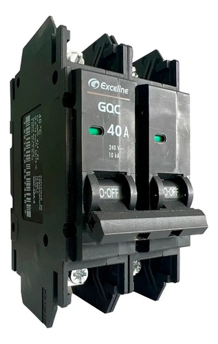 Breaker Supercifial 2x30a Marca Exceline Somos Tienda